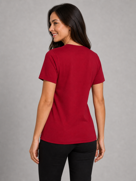 Vista 3 de Camiseta Unisex Cuello Redondo